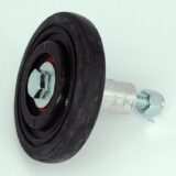 02-291A 3 1/4” LW Wheel w/Spacer, Rubber