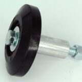 02-328A 2 3/4” Wheel with Spacer, Plastic