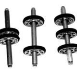 Wear Resistant Wheel Kits, 3 1/4"