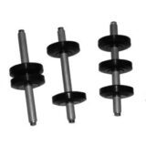 Stock Suspension Wheel Kits, 2 3/4" Rubber