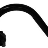 Asphalt Ski Hoop, Black Powder Coat