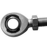 03-258 Aluminum Rod End, Male, 7/16"-20 RH
