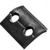 04-580A Angled Hooker Plate, 2 Hole
