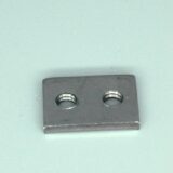 04-583A Flat Hooker Plate, 2 Hole