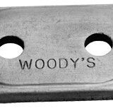 04-6432 Double Digger Angled Support Plate, 5/16", 12pcs