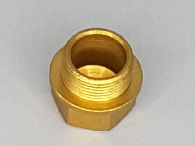 Float Bowl Plug, Brass, VM36-39.5