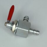 Fuel Shut Off Valve, Metal, 90°, 1/4"