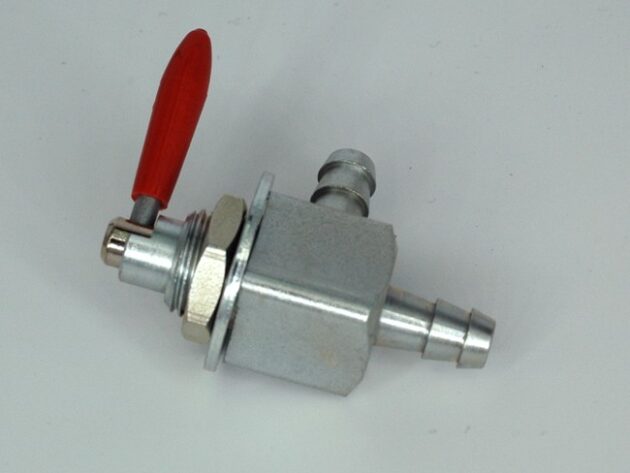 Fuel Shut Off Valve, Metal, 90°, 1/4"