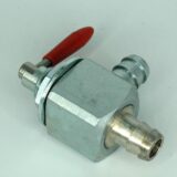 Fuel Shut Off Valve, Metal, 90°, 5/16" & 3/8"