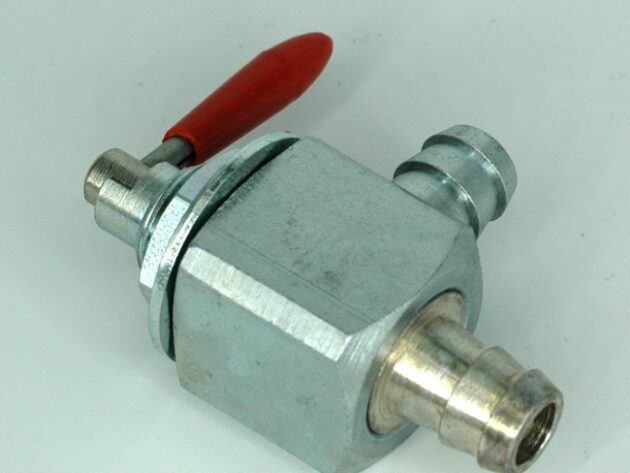 Fuel Shut Off Valve, Metal, 90°, 5/16" & 3/8"