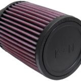 K&N Filter, Straight, 10°, 2 3/4" ID x 5", (40-48mm Carb), RU-1460