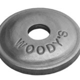 04-634 Round Aluminum Plate, AWA-3700, 7mm, 24pcs