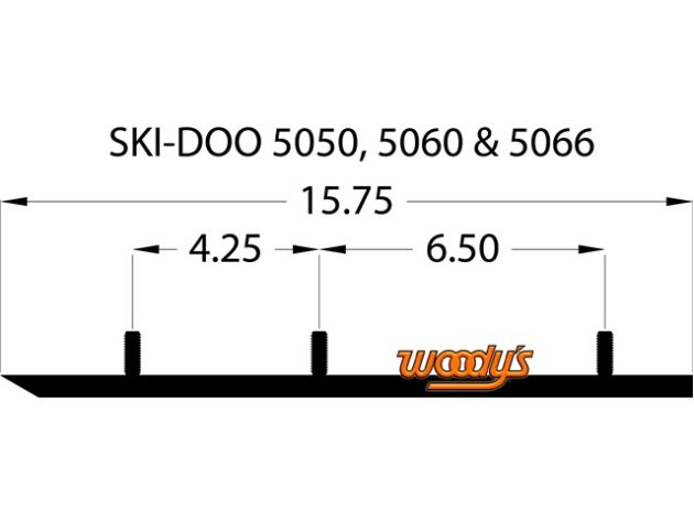 04-924 Competition Carbide (F-500), CSD-5066-1, 6", Pair