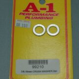 Aluminum Washer, Banjo Bolt, 3/8”/M10
