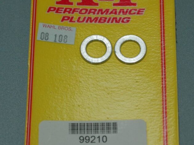 Aluminum Washer, Banjo Bolt, 3/8”/M10