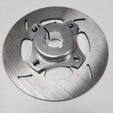 Steel Disc w/Hub, 6” x .187”, 1” Bore, 1/4” Key