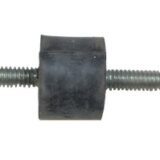 10-029 Rubber Mount, 1/4"-20 Thread, 1" OD, 3/4" Thick