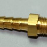 Brass Hose Fitting, 1/4’’ Barb x 1/8’’ NPT, Male