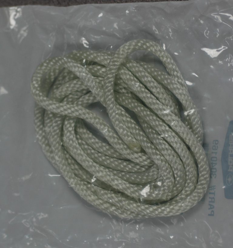 24681 Nylon Starter Rope, #4.5 x 200 ft., White