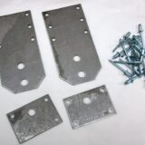Suspension Mounting Brackets (2 Lg, 2 Sm)