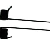 02-940A Square Torsion Springs, Straight Tang, .347" Wire, OEM 7041628, 7041627