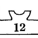 02-014 Yamaha UHMW Slides, Older Dovetail Style, 54 3/4"