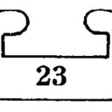 02-009 Polaris UHMW Slides, Xtra Lite, Edge & RMK & 120 (3/4” Thick), 64"