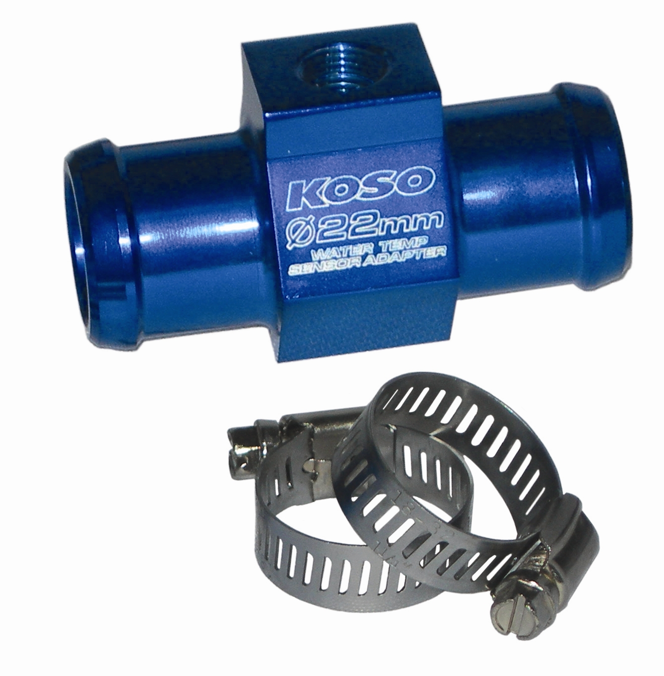 Koso Water Hose Temperature Sensor Adapter 22mm