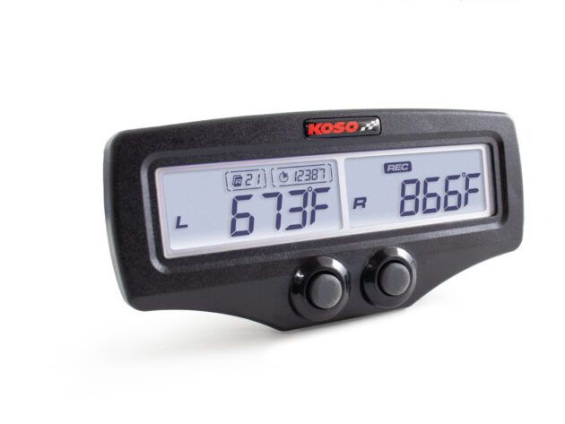 KOSO EGT-02R EVO Dual EGT w/RPM & Water Temp (BA006010-X)