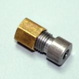 Weld-On Fitting, 3/8"-24T