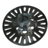 Stainless Steel 4.00" Disc w/Aluminum Hub, 3/4"