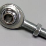 03-398 High Misalignment Rod End, Male, 3/8"-24 RH