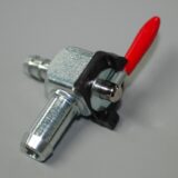 Fuel Shut Off Valve, Metal, 90°, 1/4", In-Tank Grommet Mount