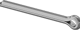 05-889 Cotter Pin, .093" x 1" Long, each.