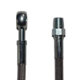 Stainless Steel Brake Lines, Banjo, Straight/Male 1/8"