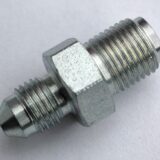 08-360 Male Brake Adapter, AN 3 to 7/16"-24 Inverted Flare