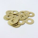 07-182 Brass Shim Washer, .565” OD x .017” Thick, 18 pcs