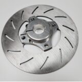 Steel Disc w/Hub, 7” x .187”, 1” Bore, 1/4” Key