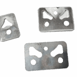 Flat Aluminum Stud Plates, Lightweight