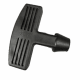 Recoil Handle, Black Plastic, Small