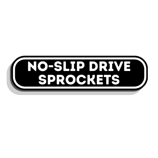 No-Slip Drive Sprockets