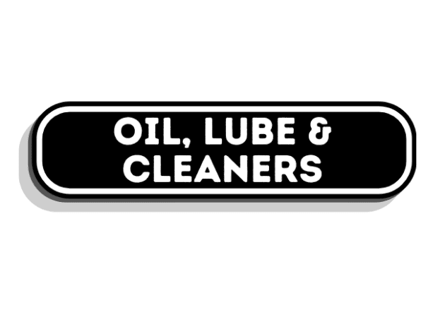 Oil, Lube & Cleaners